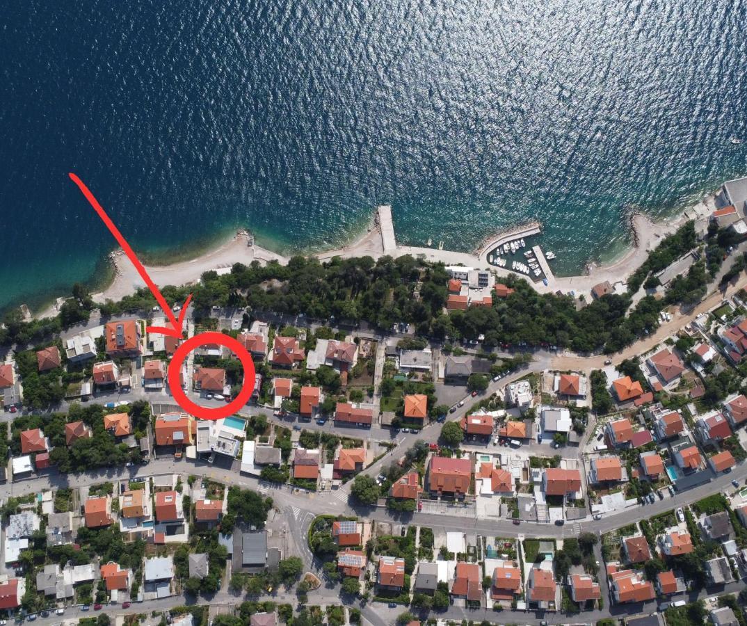 Apartmán Senka Dramalj Exteriér fotografie